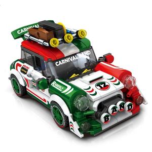 Sembo 714008-714015, Coches de Lujo de Juguete para Construir, Modelo del Mundo del Transporte, Juguete de Construcción de Ocho Compartimentos para Niños, Regalo para Niños - Product Image 4