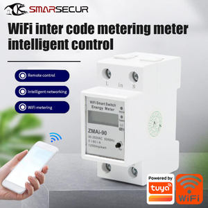 Medidor de Energía WiFi TY-MCB-1, Medidor Digital de Consumo Eléctrico kWh, Medidor de Energía Inteligente para el Hogar con Riel DIN y Pantalla - Product Image 6