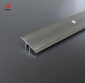 Seuil en aluminium de forme arrondie moderne pour usage hôtelier - Transition de sol, <span class=keywords><strong>parquet</strong></span>, carrelage, bande de connexion de revêtement de sol en métal, profilés - Product Image 4