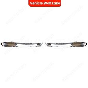 Embellecedor de luz antiniebla Mercedes-Benz W212, embellecedor brillante para parachoques delantero, ABS, lado derecho e izquierdo, 2009-2013 - Product Image 3