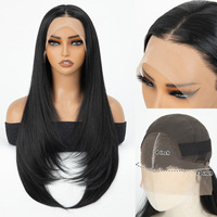 Vente en gros usine : Perruque tissée à la main avec bandeau élastique en dentelle 13*4 pour le front, cheveux longs bouclés, facile à porter au quotidien