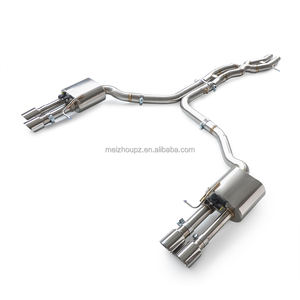 Aliso Factory Wholesale para Audi RS5 4,2 B8 2010-2016 Sistema de escape de válvula electrónica Ss304 Catback Performance Escape modificado - Product Image 2