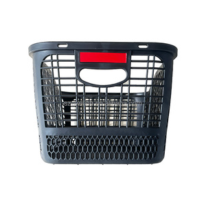 <span class=keywords><strong>Panier</strong></span> arrière de vélo en plastique Offre Spéciale <span class=keywords><strong>panier</strong></span> de rangement pour <span class=keywords><strong>porte</strong></span>-bagages de vélo de ville avec réflecteur - Product Image 2