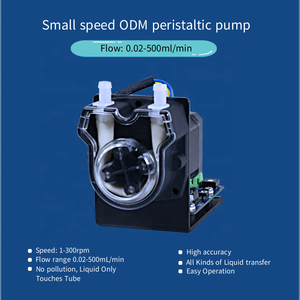Bomba Peristáltica de Passo DC 12V 24V para Transferência de Tinta e Solvente em Analisadores de Qualidade da Água de Laboratório - Product Image 2