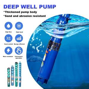 Pompes submersibles verticales à grand débit pour puits profonds, destinées à l'approvisionnement en eau des entreprises industrielles et minières - Product Image 2