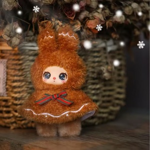 Caja Sorpresa de <span class=keywords><strong>la</strong></span> Serie <span class=keywords><strong>Milagro</strong></span> Navideño de Liila, Muñeca de Peluche con Decoración de Moda, Juguete de Vinilo con Rostro, Lindo Colgante, Cajas Misteriosas - Product Image 4