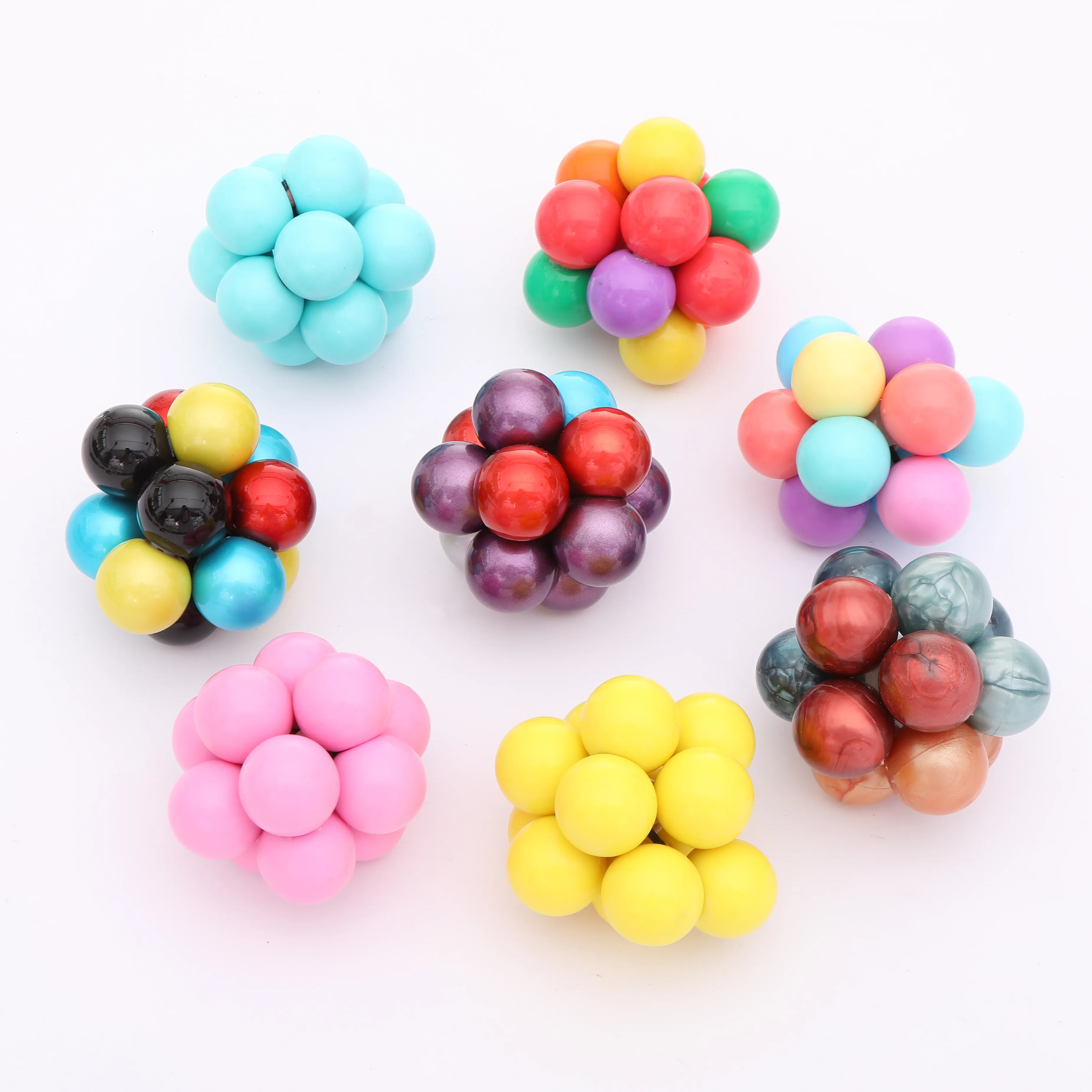 Bolas para aliviar la tensión-grandes (de colores)-juguetes sensoriales para niños y adultos para combatir el estrés y la ansiedad por TDAH