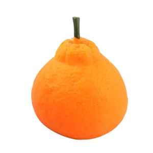 Simulated Orange <b>Squishy</b> Toy Slow Rebound Moldable Non-Peelable Orange Soft Rubber Stress Reliever Creative Toy - Product Image 5