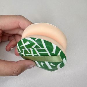 Fabricants de poudre de <span class=keywords><strong>BB</strong></span> crème humide et sèche sans latex bouffée à coussin d'air vente en gros d'outils de maquillage pour éponge ronde personnalisables - Product Image 6