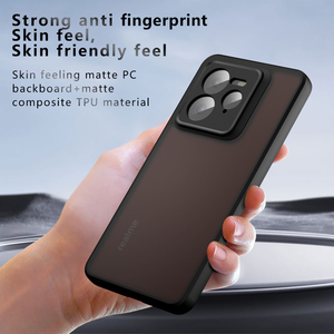 เคสโทรศัพท์สำหรับ Oppo Find X8 <span class=keywords><strong>Pro</strong></span> <span class=keywords><strong>Reno</strong></span> 13 realme GT <span class=keywords><strong>7</strong></span> <span class=keywords><strong>Pro</strong></span> 13 <span class=keywords><strong>Pro</strong></span> พื้นผิวด้านโปร่งใสป้องกันลายนิ้วมือและเคสสีเหลือง - Product Image 4
