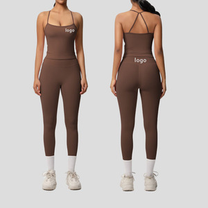 Bộ đồ tập Yoga hai mảnh liền thân, thoáng khí, ôm dáng, chất liệu mềm mại thân thiện với da dành cho nữ - Product Image 2