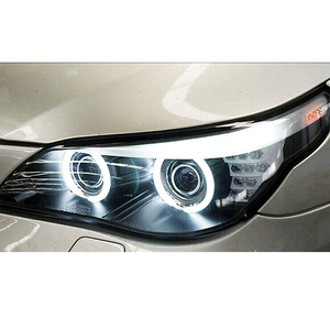 Ojos de Ángel para <span class=keywords><strong>BMW</strong></span> E60 <span class=keywords><strong>523i</strong></span> 525i CCFL, luz de cabeza, aptos para coche Original con Kit HID D1S, Año <span class=keywords><strong>2006</strong></span> - Product Image 5