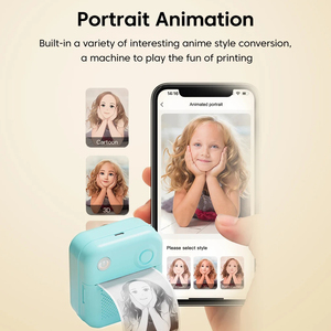 Jumon Portable Inkless Self-adhesive Label Printer Multifunctional Printers Pocket Wireless Small Thermal Printer - Product Image 5