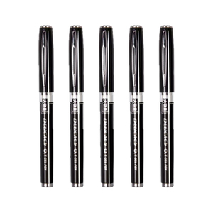 Stylo Signature Free Horse Executive à Pointe en Tungstène 0,7 mm, Encre <span class=keywords><strong>Gel</strong></span>, Utilisation Professionnelle, Promotionnel, Corps Rechargeable, Plastique Noir Élégant - Product Image 3