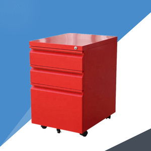 <strong>Hot</strong> <strong>Sale</strong> 3 Drawers CKD Movable Pedestal Storage Steel Mobile File <strong>Cabinet</strong> - Product Image 3