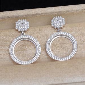 Plateau en argent S925 avec perle, motif tournesol et bord mat, plateau en marbre Sky de 10,7 pouces, 5613, composants pour bijoux, aiguille à oreilles - Product Image 3