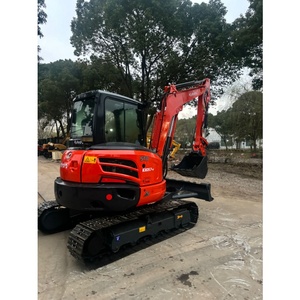 Excavadora Kubota KX057-4 Usada en Buenas Condiciones, Maquinaria de Construcción Mini - Product Image 4