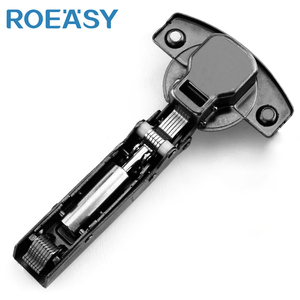 ROEASY <span class=keywords><strong>Charnière</strong></span> d'armoire en <span class=keywords><strong>bois</strong></span> à <span class=keywords><strong>cadre</strong></span> en aluminium hydraulique dissimulé <span class=keywords><strong>Charnière</strong></span> de meuble papillon africain à fermeture en douceur avec crochet - Product Image 5