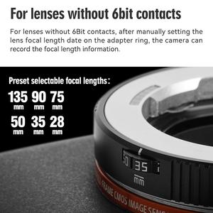 TTArtisan M-E 6Bit Adapter Objektivadapterring mit Exif-Aufzeichnung für M-Mount Objektive für <span class=keywords><strong>Sony</strong></span> A7S A7III A5000 <span class=keywords><strong>A6000</strong></span> - Product Image 6