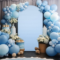 Housse de fond de scène élastique en Spandex ajustée et extensible pour décoration de mariage, baby shower, fête d'anniversaire