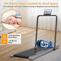 Tapis de course électrique pliable Ouzhan pour la maison, mini-tapis de course robuste pour l'exercice sportif