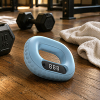 Poignée de musculation électronique en silicone personnalisable, avec compteur intégré et ressort interne durable, accessoire d'entraînement et de thérapie pour les mains