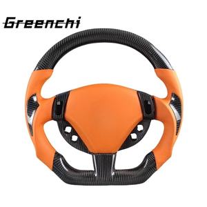 Volante de fibra de carbono mejorado y personalizado para <span class=keywords><strong>Maserati</strong></span> GT GTS GC <span class=keywords><strong>MC</strong></span> Quattroporte President Series - Product Image 1