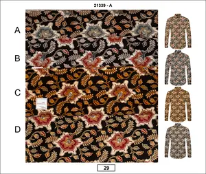 Indonesian Textile Batik Fabric Cotton Kain Batik Fabric For Cloth Printing Batik Bali Indonesia Fabric