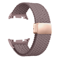 Bracelet de montre connectée RYB populaire pour Samsung Galaxy Watch9 40mm 44mm 46mm, bracelet magnétique en nylon tressé, bracelet de remplacement tissé