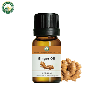 Aceite Esencial de Jengibre 100% Puro y Natural de Buena Calidad con Rico Aroma a Jengibre y Especias para el Cuidado de la Belleza del Cabello y la Piel, Marca Zhongzhi - Product Image 1