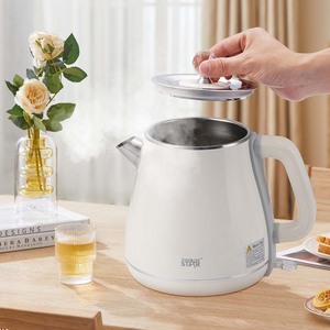 Winningstar Cross-Border Dedicated 1.8L 304 Stainless Steel Inner Liner Double Gold <b>Temperature</b> <b>Control</b> Beige Electric <b>Kettle</b> - Product Image 3