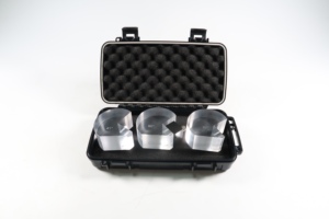 TMTeck AWS Probe(normal Crystal) 0.75*0.75 Inch Ultrasonic Probe With 3 <b>Wedges</b> One <b>Set</b> - Product Image 4