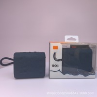 Elektronik Terbaru G03 untuk Speaker Nirkabel 5.0 Gold Brick Mini Soundbox Portabel Bass IPX6 Tahan Air 360 Surround