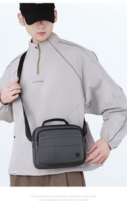 Bolso Bandolera Impermeable de Diseño Casual para Hombre, Bolso de Hombro Tipo Sling para Uso Diario, Deportivo y de Moda - Product Image 6