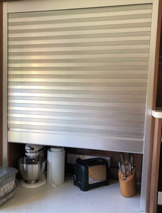 Puerta <span class=keywords><strong>Enrollable</strong></span> Horizontal de PVC y ABS Resistente, Persianas Enrollables para Armarios de Cocina y Guardarropas, por Proveedor OEM - Product Image 2