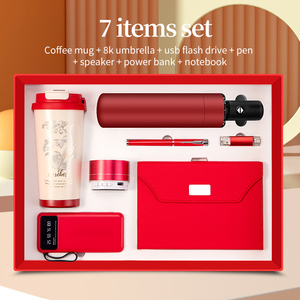 Biểu Tượng Tùy Chỉnh Sang Trọng Kinh Doanh Khuyến Mại Quà Tặng Thiết Lập VIP Tiếp Thị Củ<span class=keywords><strong>a</strong></span> Công Ty-Tùy Chỉnh Ô Và Bút Cup Với Hộp Quà Tặng Thanh Lịch - Product Image 4