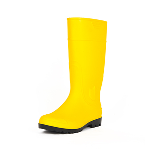 รองเท้า PVC <span class=keywords><strong>Galoshes</strong></span> สีเหลืองราคาถูก,รองเท้าสวนน้ำเยลลี่รองเท้าบูทยางกันฝนรองเท้าหมากฝรั่งกันน้ำ - Product Image 2