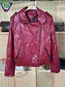 Jaket Kulit Tebal Bekas Grosir Musim Dingin Hangat Modis Kasual Trendi Jaket Pendek Tebal Pakaian Bekas Bal - Product Image 3