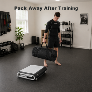 <span class=keywords><strong>Tapis</strong></span> <span class=keywords><strong>de</strong></span> lutte <span class=keywords><strong>gonflable</strong></span> compact et portable avec technologie Drop Stitch, taille 3x3m, pompe et sac <span class=keywords><strong>de</strong></span> transport inclus, <span class=keywords><strong>tapis</strong></span> <span class=keywords><strong>de</strong></span> BJJ pour entraînement personnel à domicile - Product Image 4