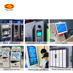 كاميرا مراقبة صناعية بدون إطار تعمل باللمس بشاشة 24 بوصة للتعرف على الوجه لشاشة تعمل باللمس التفاعلية للخدمة الذاتية - Product Image 5