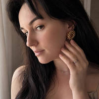 Pendientes Miyuki Tejidos a Mano con Cuentas, Borlas y Flores para Mujer, Estilo Festivo, Coloridos y a la Moda