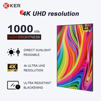 Impulse la Engajonación del Cliente con una Pantalla Digital de Señalización de 1000 Nits Ultra Brillante y con Marco Delgado