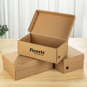 Boîte d'emballage pour baskets Boîte <span class=keywords><strong>en</strong></span> carton ondulé Boîte de papier pour emballage <span class=keywords><strong>en</strong></span> carton De Cop Shoe - Product Image 1
