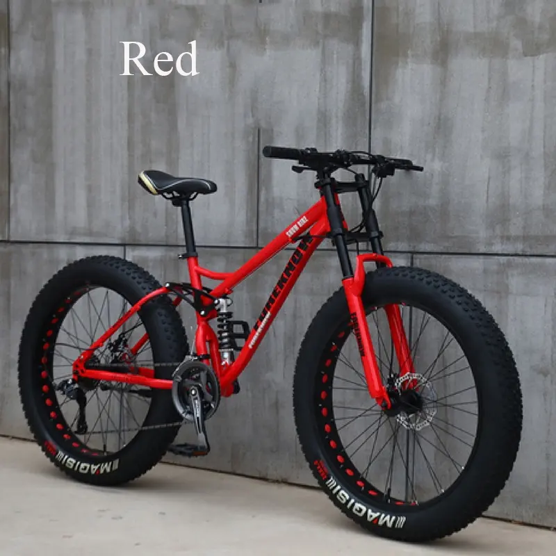 China Manufacturer Cool Style Ready To Ship 26 Inch 21 Speed Ski Bike Snow Bicycle Fat Bike Bicycle für Men