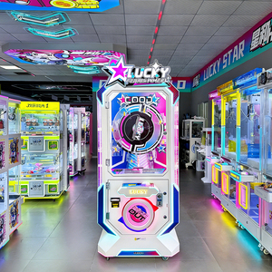 เครื่องเกม<span class=keywords><strong>ล้อ</strong></span><span class=keywords><strong>หมุน</strong></span>นำ<span class=keywords><strong>โชค</strong></span> 8 ช่องใส่ของรางวัล เครื่องขายของขวัญแบบ<span class=keywords><strong>หมุน</strong></span>ได้ สำหรับศูนย์รวมความสนุกสำหรับครอบครัว - Product Image 1