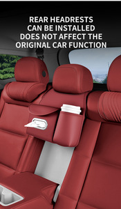 Organizador de almacenamiento para el respaldo del asiento del coche, caja de pañuelos colgante multifuncional, bolsa de almacenamiento para el asiento trasero del coche, accesorios interiores para el coche - Product Image 2