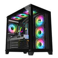 Prebuilt Wholesale Build Desktop Gamer Pc 10th-Gen I5 + RTX 2060 + 500G SSD RGB Gaming Case