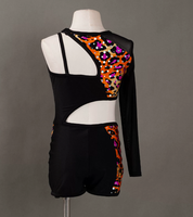 Costumes de danse pour enfants, shorts de hip-hop pour garçons, justaucorps de danse de scène pour filles