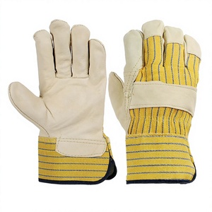 New Design Men's Safety Gloves-Leather High Quality Comfortable & Lightweight Breathable Flexible <b>Silicone</b>-free Customized Logo - Product Image 1