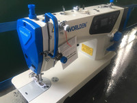 Machine à coudre industrielle à point droit à entraînement direct WD-W7-D1 avec prix compétitif, fournie par l'usine